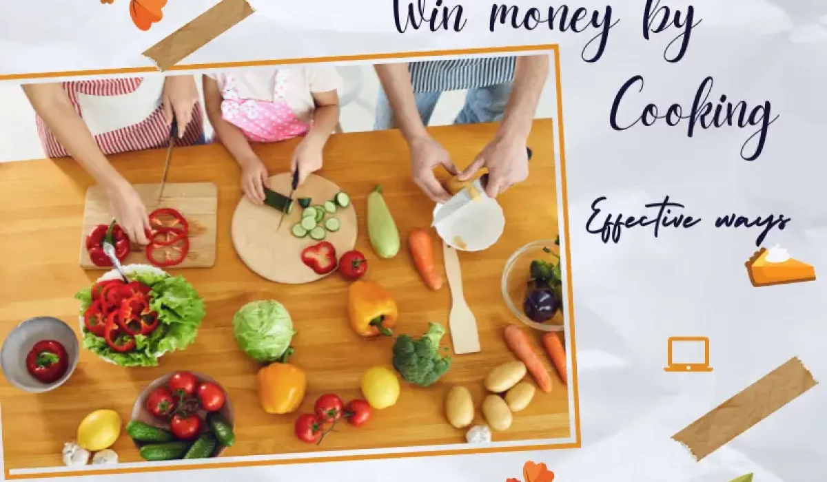 How to earn money with recipes